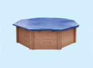 Winterabdeckung für Holzpool Verano 04 - 352 x 563 x 124 cm