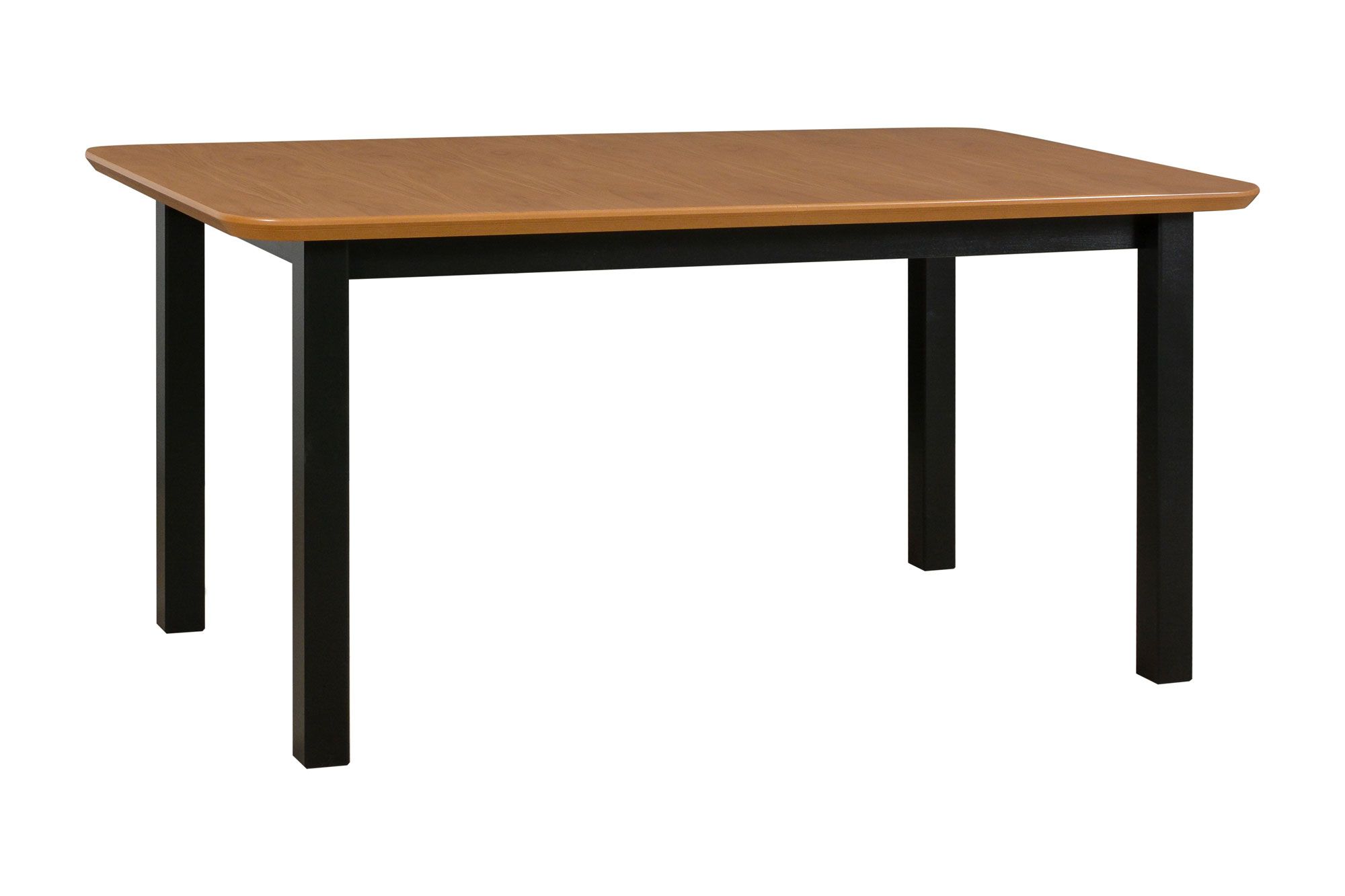 Moderner Esstisch AIGARS, Abmessung 90 x 160/200 cm (B x T), Tischplattenhöhe von 32 mm, leicht kombinierbar, schöne Maserung, Tischplatte furniert