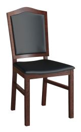 Eleganter Stuhl aus massiven Eichenholz Krasno 28, Maße: 100 x 50 x 56 cm, gepolstert, sehr gute Verarbeitung
