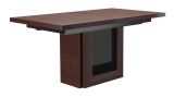 Ausziehbarer Esszimmertisch aus Massiv Eichenholz Krasno 44, hochwertige Verarbeitung, Maße: 160 - 360 x 90 cm, sehr robust und zeitloses Design