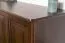 Vollholz Kommode / Sideboard Kiefer massiv Walnussfarben Junco 172, mit vier Schubladen, 78 x 121 x 42 cm, zwei Fächer, aus umweltfreundlichem Material
