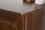 Kommode in Walnussfarben Junco 170, Kiefer Vollholz, 78 x 120 x 47 cm, mit 3 Schubladen und 4 Fächern, modernes Design, viel Stauraum, stabil und langlebig